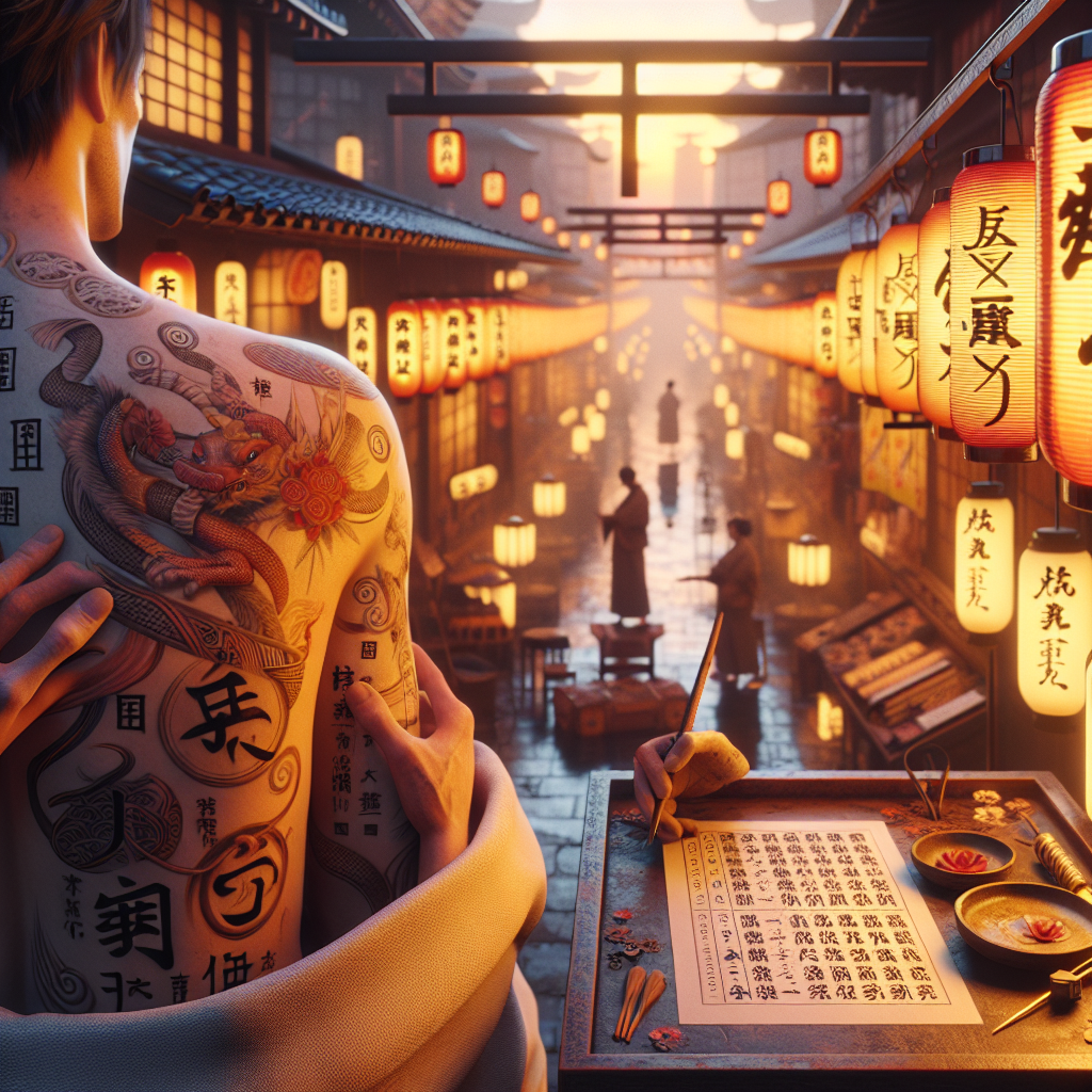 Five Points to Remember When Adding Kanji Characters to Your Tattoo